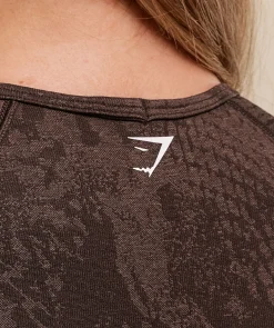 Adapt Animal X Whitney Seamless Crop Top