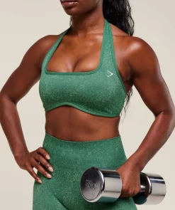 Adapt Fleck x Whitney Halterneck Sports Bra
