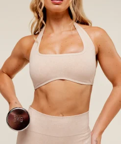 Adapt Fleck x Whitney Halterneck Sports Bra