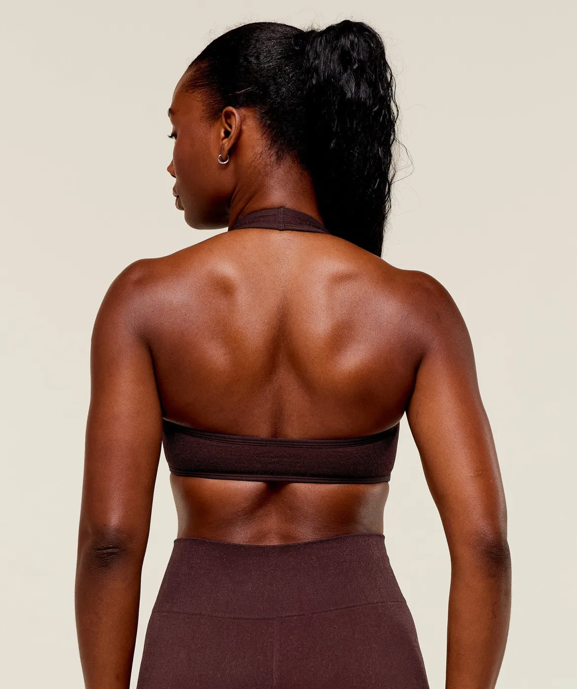 Adapt Fleck x Whitney Halterneck Sports Bra