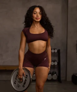 Adapt Fleck x Whitney Short Sleeve Crop Top