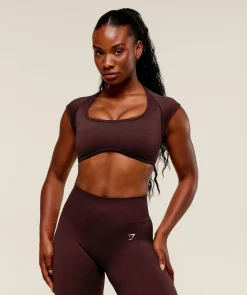 Adapt Fleck x Whitney Short Sleeve Crop Top