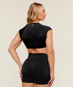 Adapt Fleck x Whitney Short Sleeve Crop Top