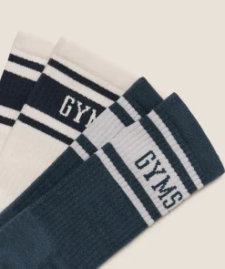 Collegiate Crew Sock 2pk