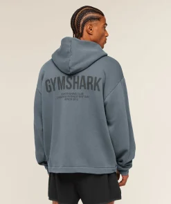 Conditioning Club Washed Zip Through Hoodie