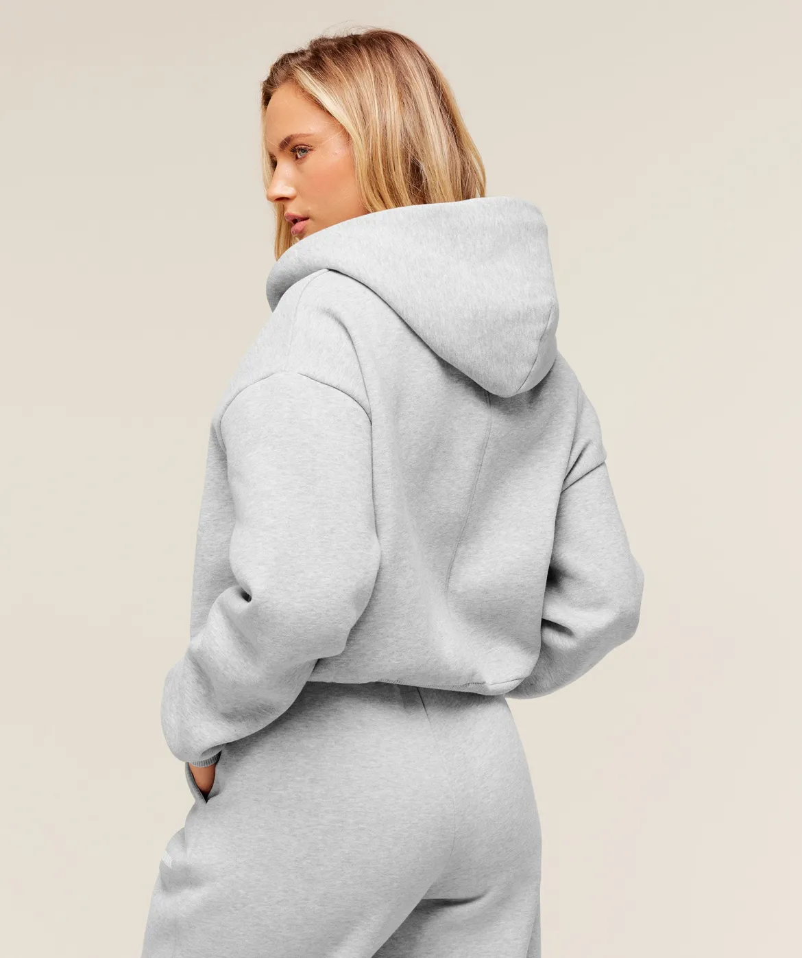 Cosy Luxe Zip Through Hoodie