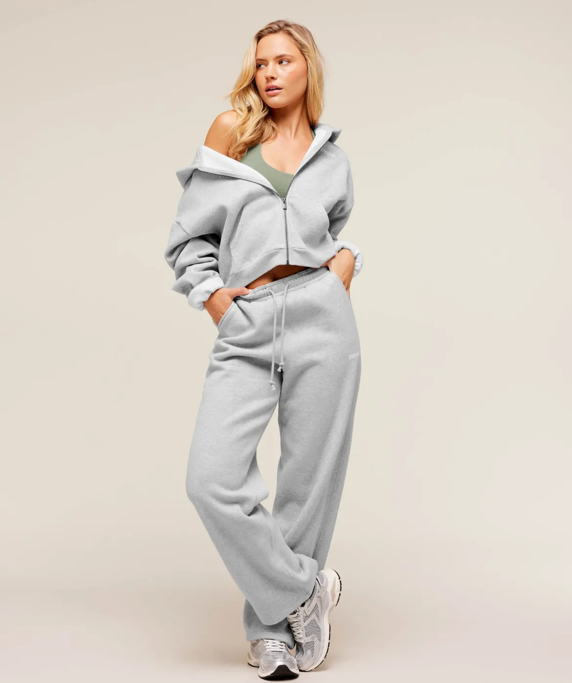 Cosy Luxe Zip Through Hoodie