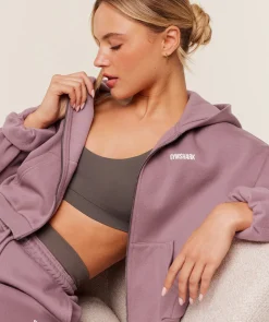 Cosy Luxe Zip Through Hoodie