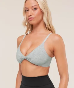 Cotton Twist Front Bralette