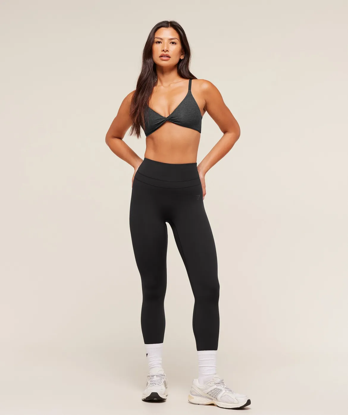 Cotton Twist Front Bralette