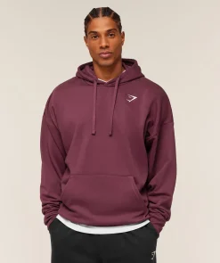 Crest Oversized Hoodie