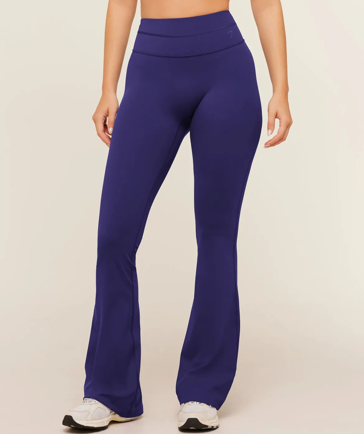 Crossover Back Flared Leggings