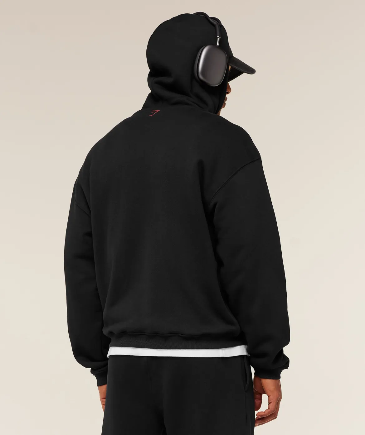 Fade Graphic Zip Through Hoodie