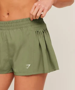 Flutter Woven Shorts