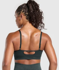 Gains Seamless Washed Sports Bra