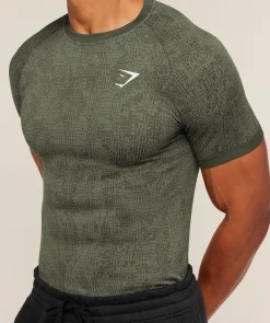 Geo Seamless Grid T-Shirt