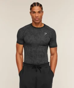 Geo Seamless Grid T-Shirt