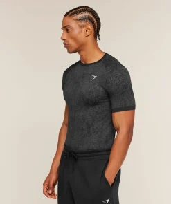 Geo Seamless Grid T-Shirt