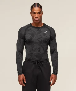 Geo Seamless Long Sleeve T-Shirt