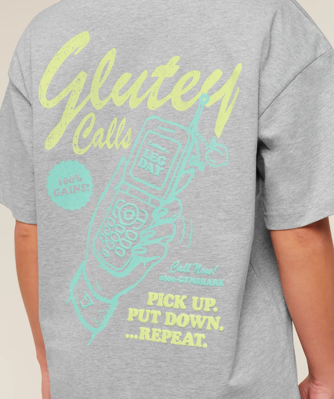 Glutey Calls Graphic T-Shirt