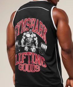Graphic Basketball Mesh Tank