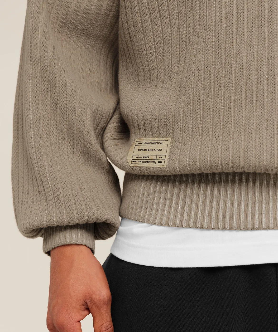 Gymshark x Saalt Studios Knitted Hoodie