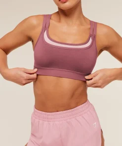 Interval Seamless Medium Support Sports Bra
