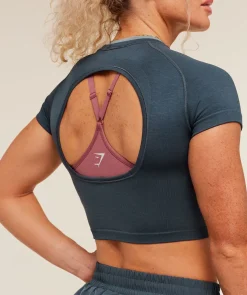 Interval Seamless Short Sleeve Crop Top
