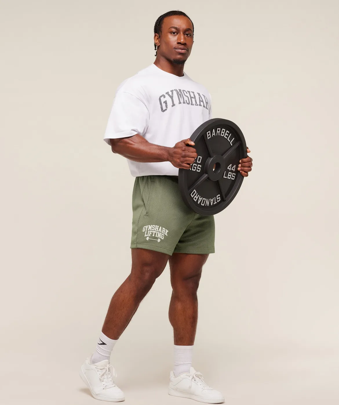 Lifting Barbell Mesh 5" Short