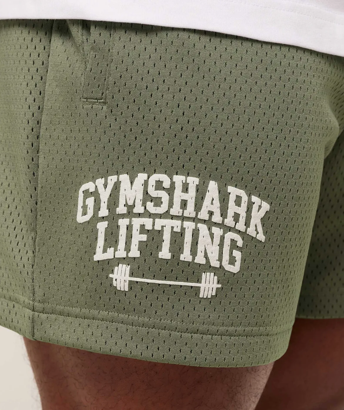 Lifting Barbell Mesh 5" Short