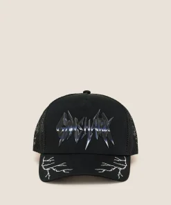 Lightning Graphic Trucker Cap