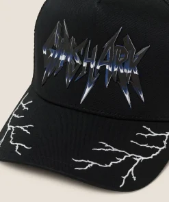 Lightning Graphic Trucker Cap