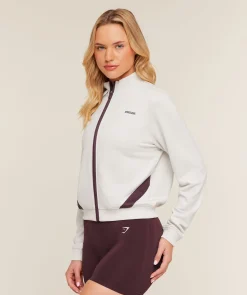Lightweight Tricot Zip Through Jacket