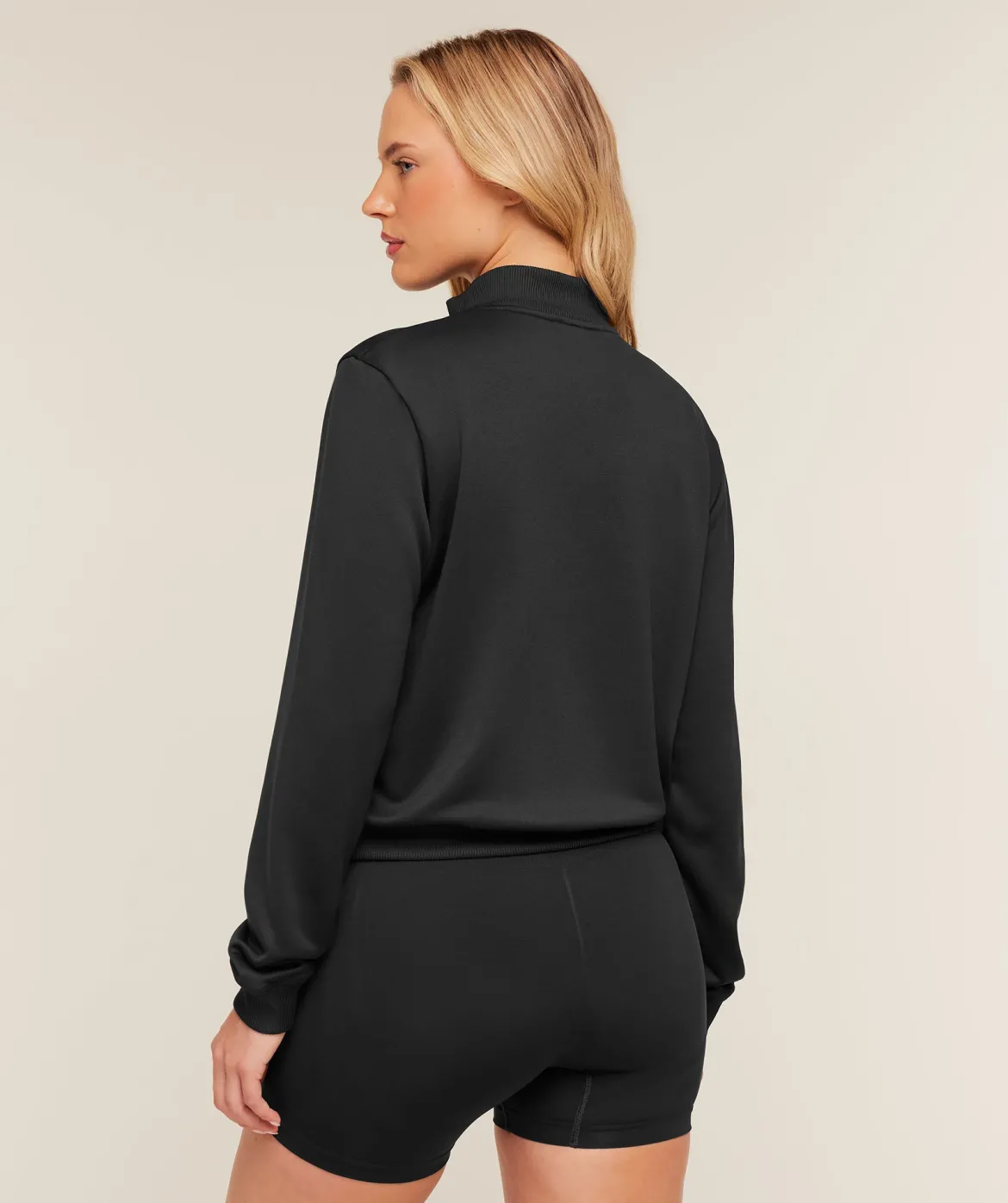 Lightweight Tricot Zip Through Jacket