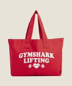 Love Lifting Graphic Tote Bag