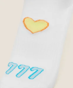 Lucky Graphic Crew Socks 3pk