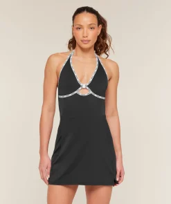 Micro Logo Clasp Dress