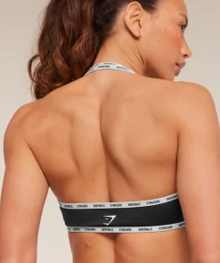 Micro Logo Clasp Minimal Bra
