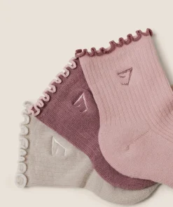 Midi Frill Socks 3pk