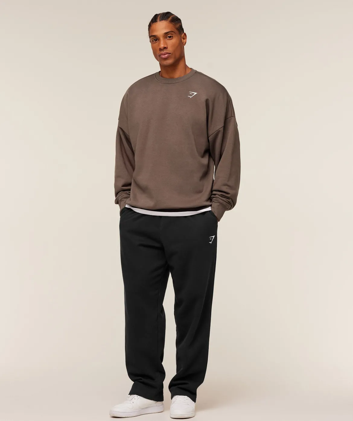 Oversized Crest Crew