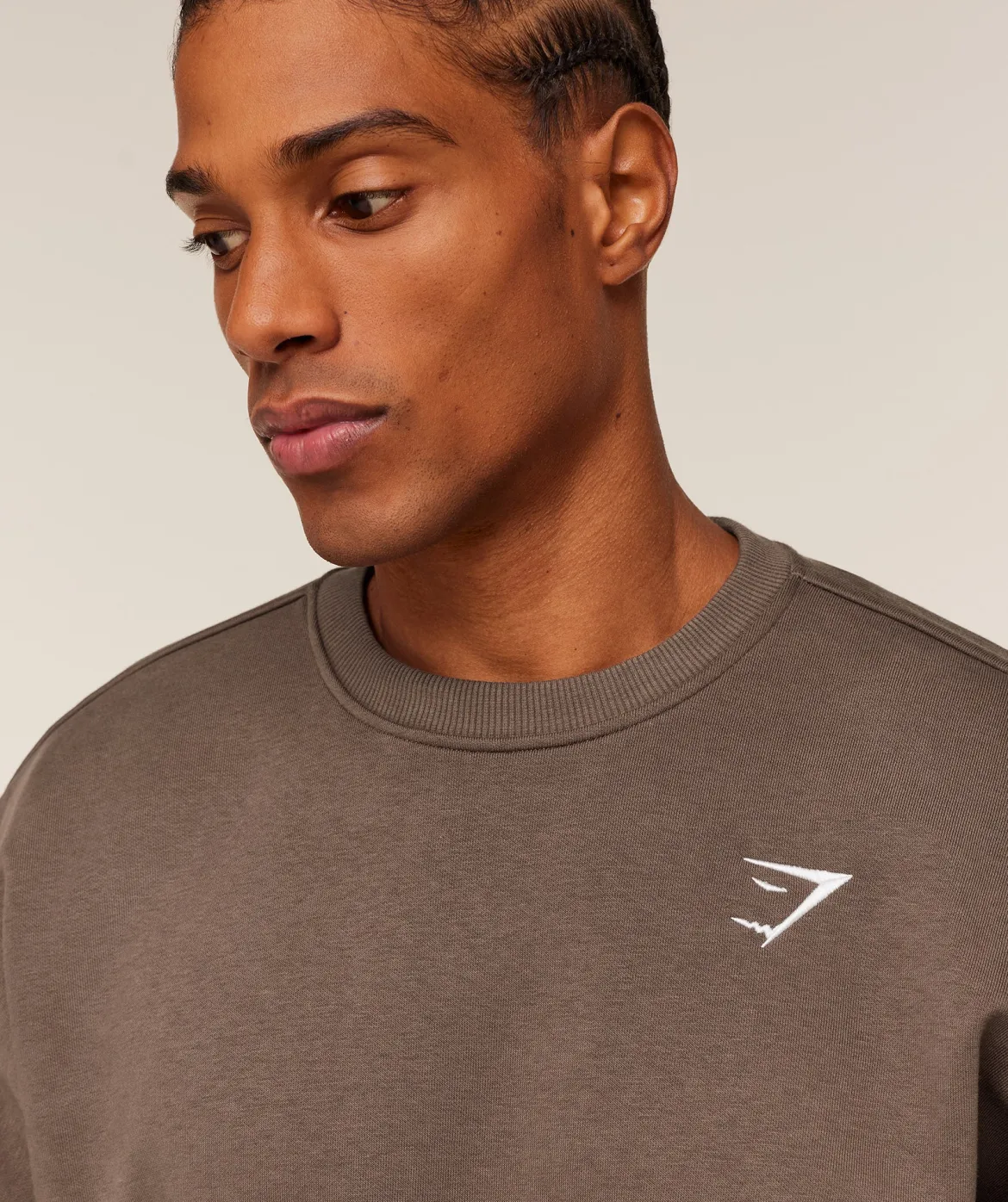 Oversized Crest Crew