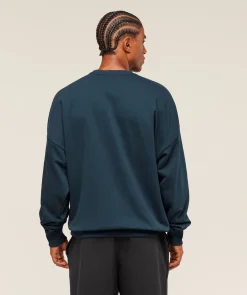 Oversized Crest Crew