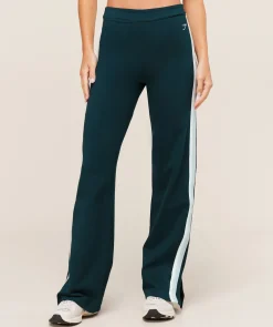 Piping Wide Leg Pants