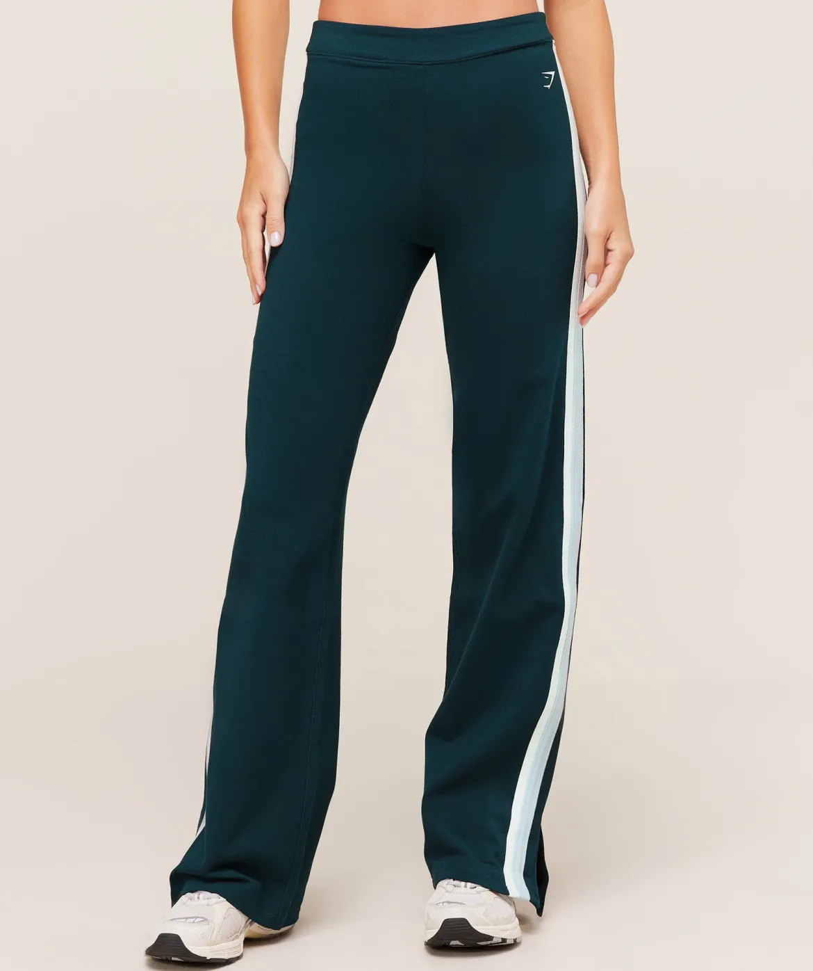 Piping Wide Leg Pants