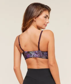 Printed Twist Front Bralette