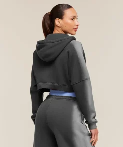 Pump Washed Zip Through Hoodie