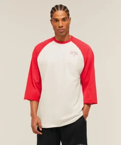 Retro Collegiate 3/4 Sleeve T-Shirt