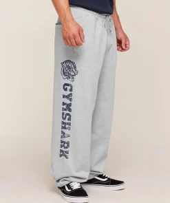 Retro Collegiate Graphic Wide Leg Pants