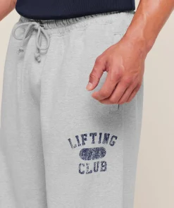 Retro Collegiate Graphic Wide Leg Pants