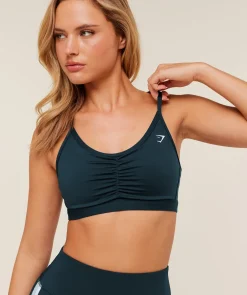 Ruched Sports Bra